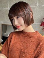 サンドナル 鹿児島天文館(sand NALU)&nbsp;ハッシュカット/グレージュ/デザインカラー[鹿児島天文館]