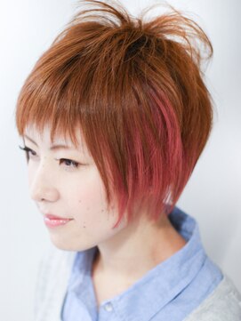 パリスパート2 シャープな艶サラひし形ショートボブ