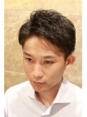きっちりビジネスマンスタイル