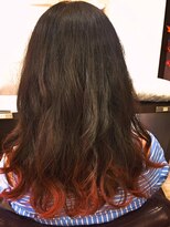 ビューティークラブジェイ アルパーク前店(Beauty club.J) グラーデーションレッド