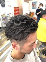 カットハウス エムジー 高石店(Cut House MG)&nbsp;ツーブロパーマでワイルドに