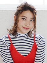 アース オーセンティック 長崎浜町店(EARTH Authentic) 3分アレンジ>大人可愛いハーフアップスタイル