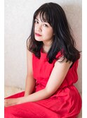 【karta】オトナ女性のための動きのある黒髪ミディアム