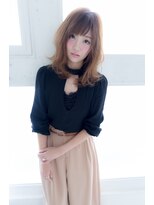 ライリー(riley)&nbsp;rileyナチュラル外ハネワンカールセミディ