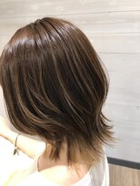 アンソル ヘアデザイン(ansol hair design)&nbsp;ウルフ風くびれミディ