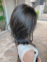 シェル 国分寺(shell)&nbsp;極細ハイライトグラデーション☆ブルージュ