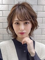 ギークス(GEEKS)&nbsp;【GEEKS】オリーブカラー/春カラー/ショートボブ/ニュアンス