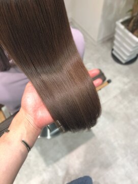 テラスヘア センダイ(TERRACE hair SENDAI) 艶髪ミディアム【イノアカラー使用】