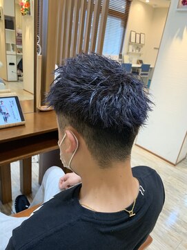 アーティスト サロン ショウ(artist salon SHOW) ソフトツイスパ×アッシュカラー