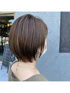 ベレッタ 枚方店(veretta.) 加工なしアイロンなしショート☆/30代/40代/50代　担当：小林