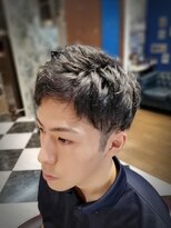 リバティシェアバーバー 銀座(LIBERTY SHARE BARBER)&nbsp;爽やかツーブロックスタイル