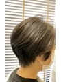 シュ シュ ヘア デザイン(chou chou hair design)&nbsp;くびれのあるメリハリショートスタイル