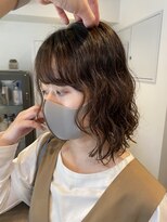 ベンジー 蔵前店(benji)&nbsp;【benji 蔵前】ミディアムボブ×パーマ◎蔵前/パーマ/ボブ
