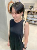 刈り上げショート、刈り上げ女子、ハンサムショート