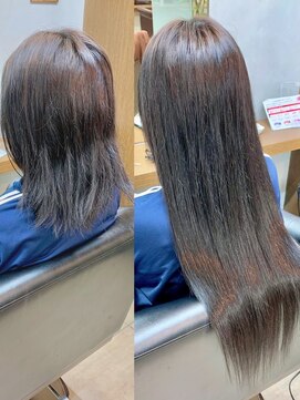 ディア(.eer) ((ミディアム→ロング)) しっかり馴染む！//シールエクステ80枚