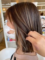 エス ハート オブ ヘアー 名東店(Heart of HAIR)&nbsp;【ES 川原】Autumn Style #35 フェイスフレーミング＆ハイライト