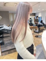 ロンド レア 天神大名店(Lond Le’a)&nbsp;ブリーチ/インナーカラー/イヤリングカラー/ミルクティベージ