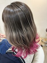 ノーブル(noble) シャドールーツ×裾カラー