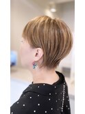 アッシュベージュ・ショート