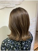 ハイライト×ベージュ