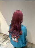 ピンクカラー×インナーカラー