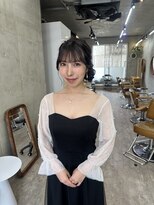 ヘアセット/シニヨン/パーティーヘア/学割/ヘアメイク