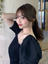 マインバイアフロートギンザ(MYNE by AFLOAT GINZA)&nbsp;韓国ヘア/くびれミディ/後れ毛/顔まわり/レイヤーカット