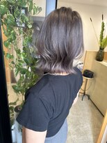 ハイク(HYKE)&nbsp;HYKE 切りっぱなしボブハイトーングレージュ大人ボブ