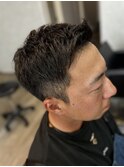 *好印象!!刈り上げアップバングスタイル*