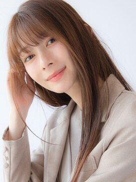 アース 川崎店(HAIR&MAKE EARTH) 王道ストレートロング【川崎/髪質改善/縮毛矯正】