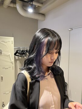 ユナイテッド 横浜(UNITED) イヤリングカラー/ブルーラベンダー