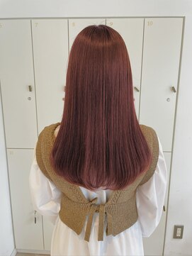 アース 東戸塚店(HAIR & MAKE EARTH) 透明感カラー★ダブルカラーブリーチピンクブラウン