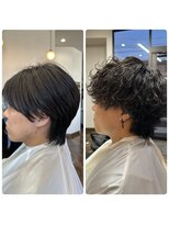 美容室 夢先案内&nbsp;波巻き＋ツイスパMIX