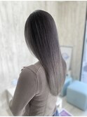 シルバーグレージュカラー