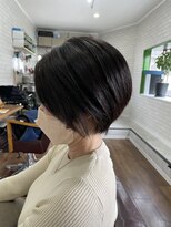 ライフ 星田店(Lyfe)&nbsp;ショートボブイメチェン_アッシュグレー_186