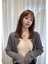 リリー(Lilley)&nbsp;＼ 中顔面短縮ミディアムレイヤーカット ／