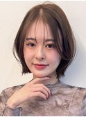 イメチェン!!ぱつっと外はねボブ