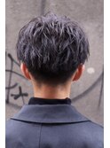 【シャープな質感】ソフトツイストショートマッシュ