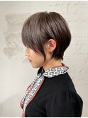 大分ショートボブ顔まわりレイヤーカット髪質改善カラー30代