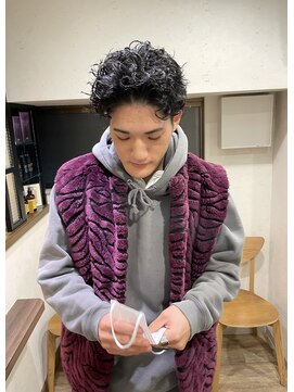 サク 田町芝浦(Sac.) メンズ パーマスタイル 田町Sac. みつよ