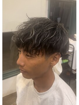 ラブヘアーグリーン(LOVEHAIRGREeN) メッシュ×シャドウパーマ