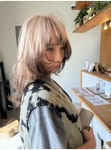 重めウルフエンドカラー