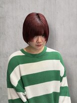 シエスタ(SIESTA)&nbsp;ボルドーカラー　姫カット　ボブ