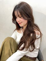 アッド バイ ケーツー(add by K-two)&nbsp;シースルーバングアンニュイロング