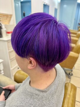 シャルティア 岩国(SHALLTIA) メンズハイトーン【岩国ブリーチ】【岩国ダブルカラー】