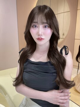 グローアイヴィ 大宮(GLROW IVY) ロング/くびれ巻き/チョコブラウン