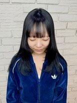 レーベン(Leben) #レイヤーカット #ブルーブラック