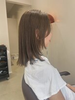 ハイクヘア(HIKE HAIR)&nbsp;レイヤー×オリーブベージュ