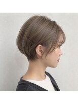 アンリエラ(Unliera)&nbsp;20代30代40代/ショートボブ/くすみベージュ/松山市美容室