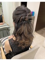 シェルベアー(Shell Bear)&nbsp;ShellBearヘアアレンジ☆振袖/袴/着物/銀座/東銀座/ヘアセット